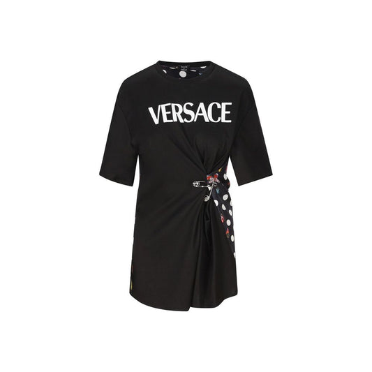 Black Cotton T-Shirt
