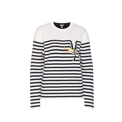 White Elastane Sweatshirt