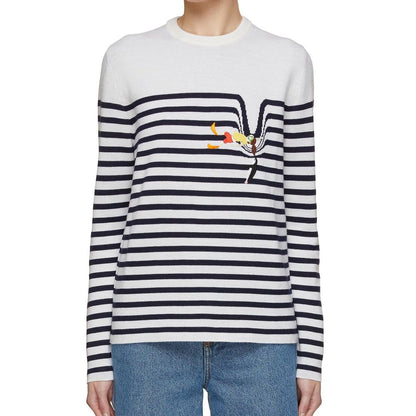 White Elastane Sweatshirt