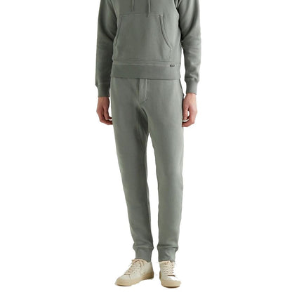 Bicolor Cotton Joggers (Workout Pants)