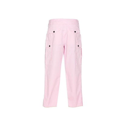 Multicolor Cotton Cargo Pants