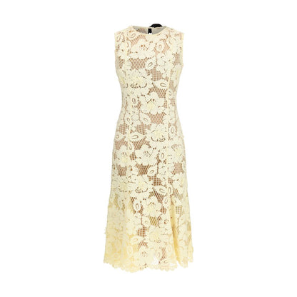 Bicolor Polyester Casual Dress