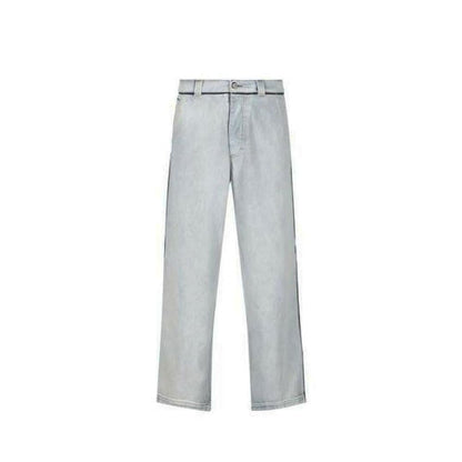 Blue Cotton Jeans Denim