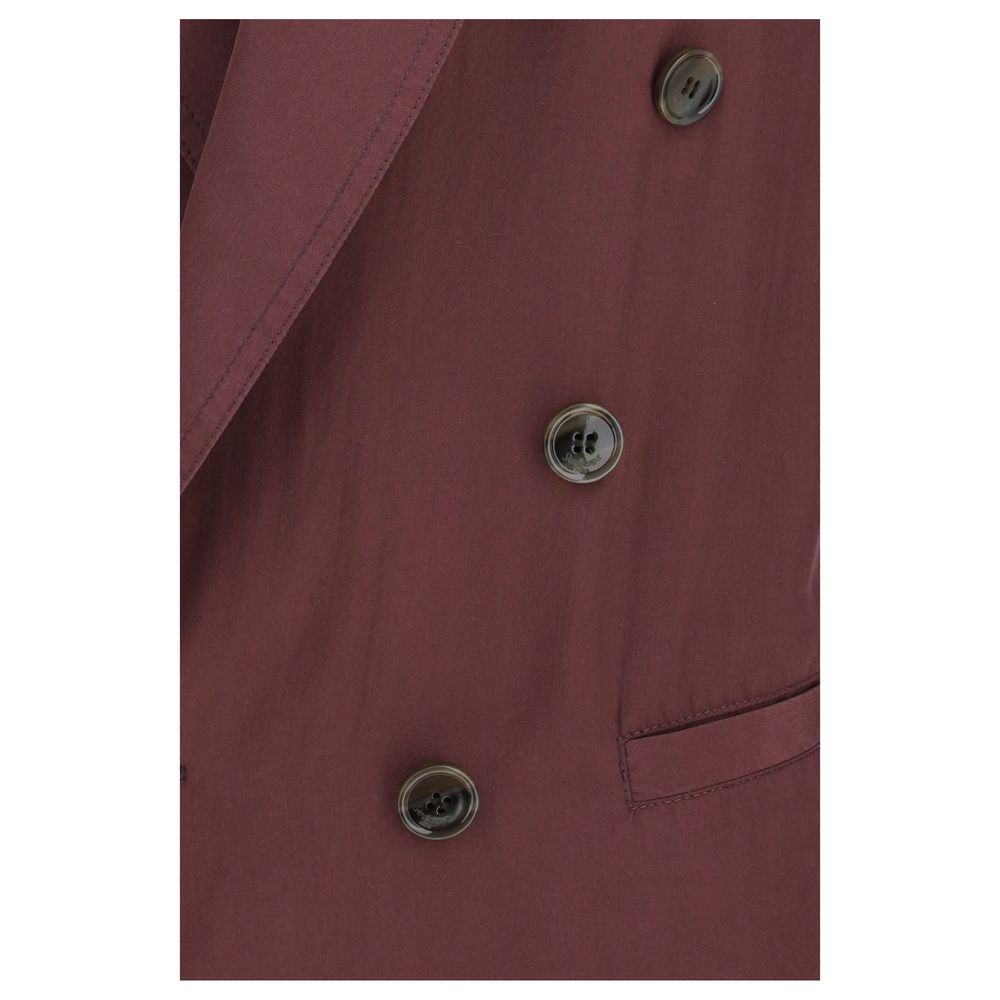 Purple Silk Blazer
