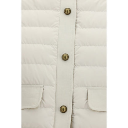 Beige Polyester Clothing