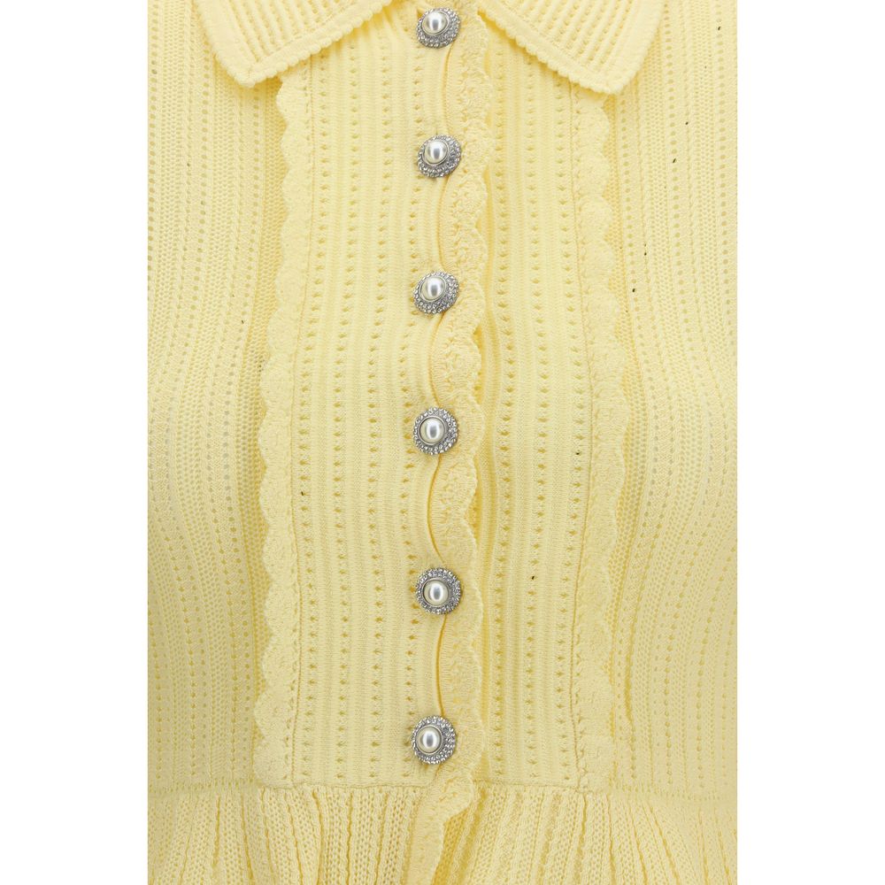 Bicolor Viscose Cardigan