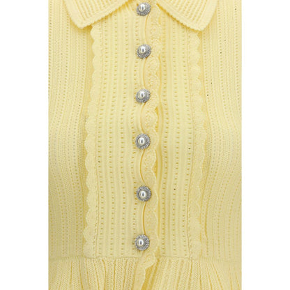 Bicolor Viscose Cardigan