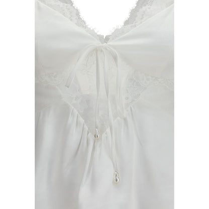 White Polyester Shirt