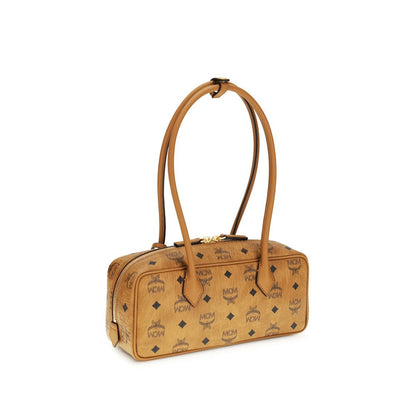 Brown Fabric Shoulder Bag