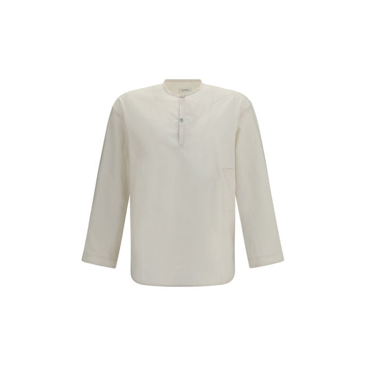 Beige Cotton Shirt