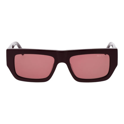 Burgundy Acetate Sunglasses