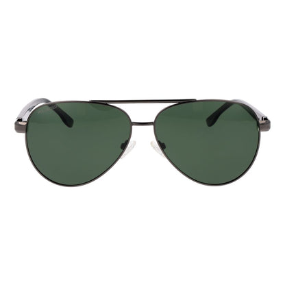Gray Metal Sunglasses