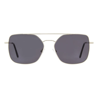 Silver Metal Sunglasses