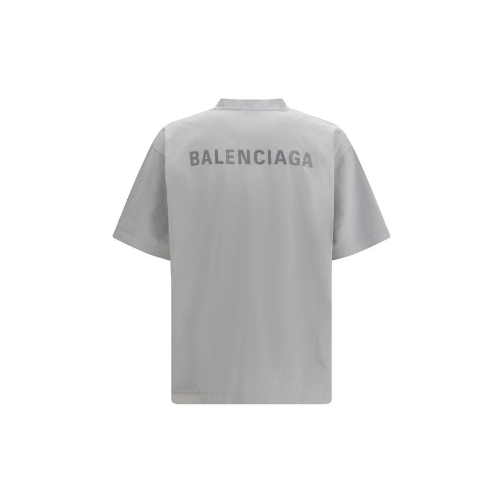 Gray Cotton T-Shirt