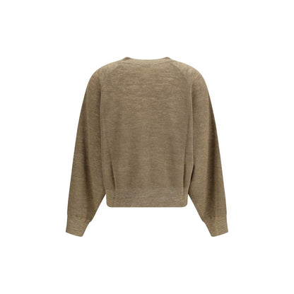 Beige Linen Cardigan