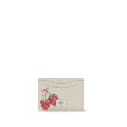White Recycled Leather Wallet