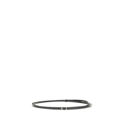 Black Calf Leather Bos Taurus Belt