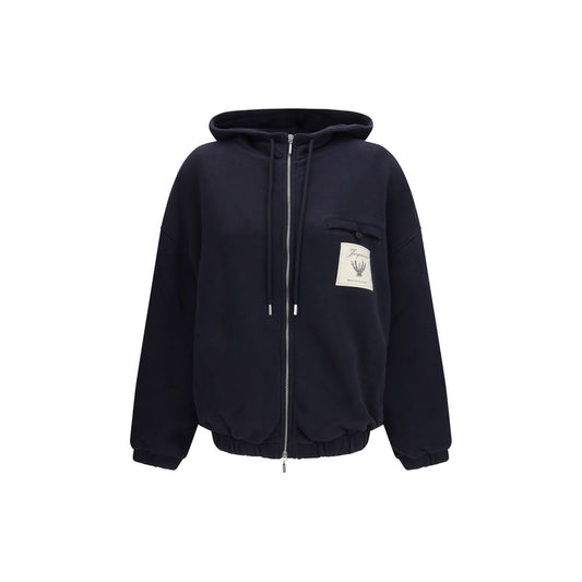 Blue Cotton Sweatshirt