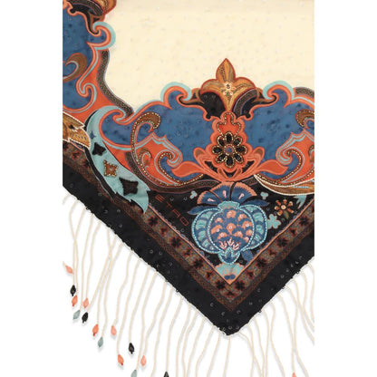 Multicolor Silk Scarf
