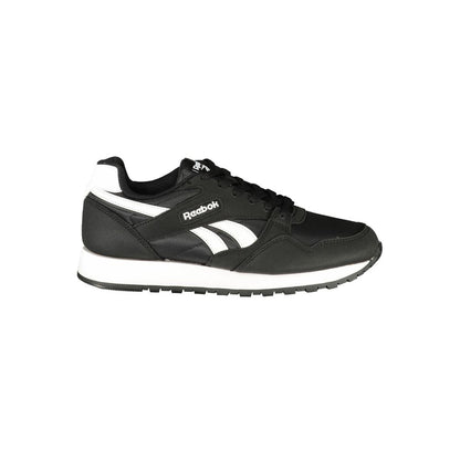 Black Polyester Unisex Sneaker