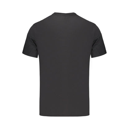 Black Cotton Men's T-Shirt
