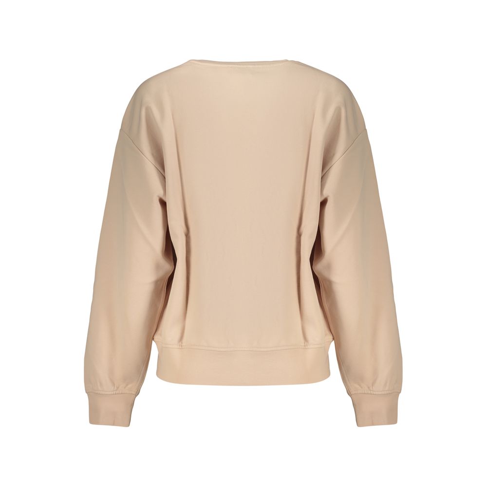 Pink Cotton Women's Sweatshirt
