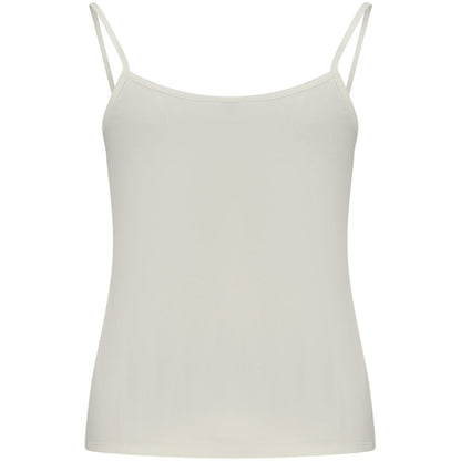 White Cotton Womens Tank