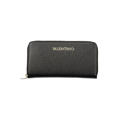 Nero Poliuretano Women Wallet