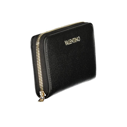 Nero Poliuretano Women Wallet