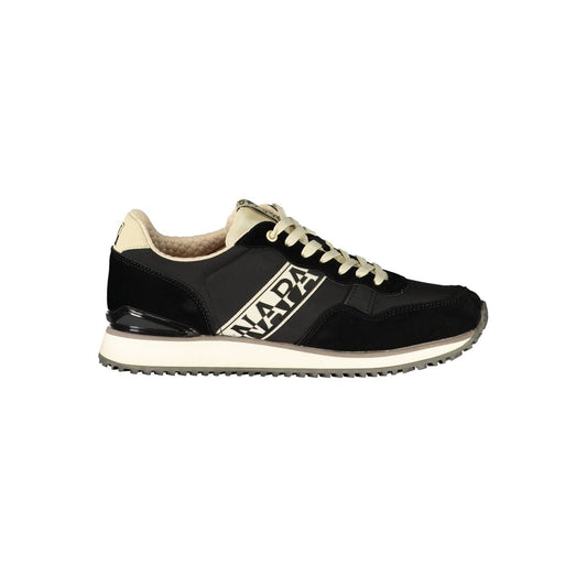 Nero Polyester Uomo Sneaker