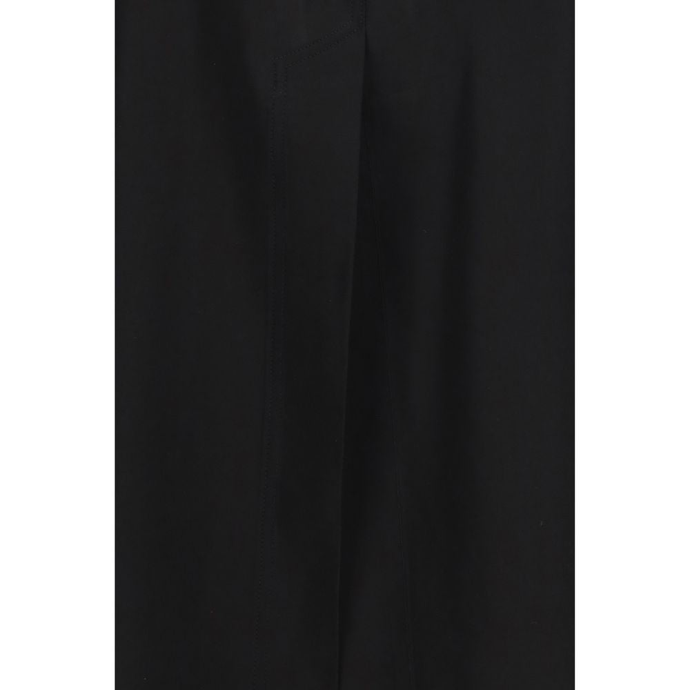 Black Viscose Sleveless Jacket
