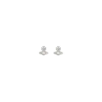 Silver Metal Earrings
