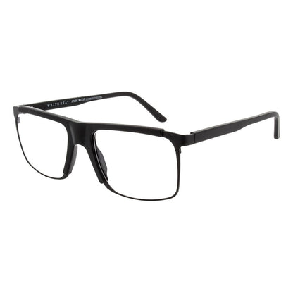 Black Metal Glasses (Frames)