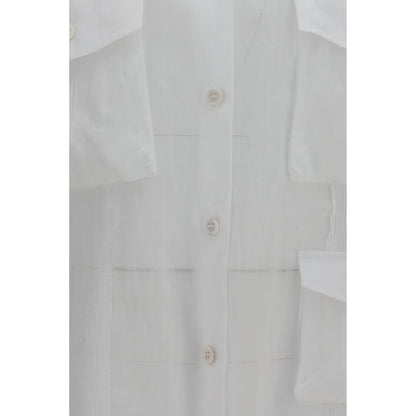White Ramie Shirt