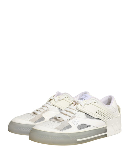 White Low Top Custom 2.Zero Sneakers Shoes