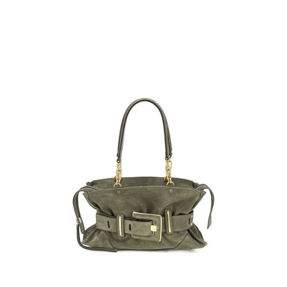 Bicolor Calf Leather Bos Taurus Handbag