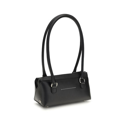 Black Calf Leather Bos Taurus Shoulder Bag