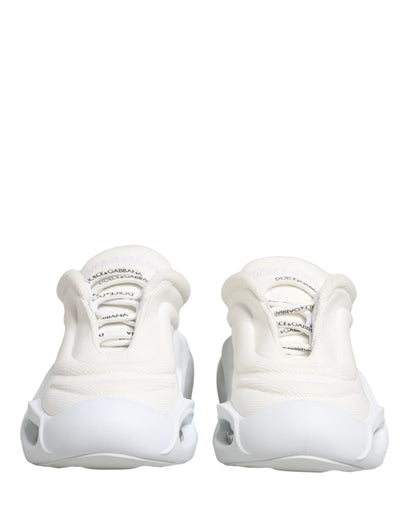 White Slip On Wave Low Top Sneakers Shoes