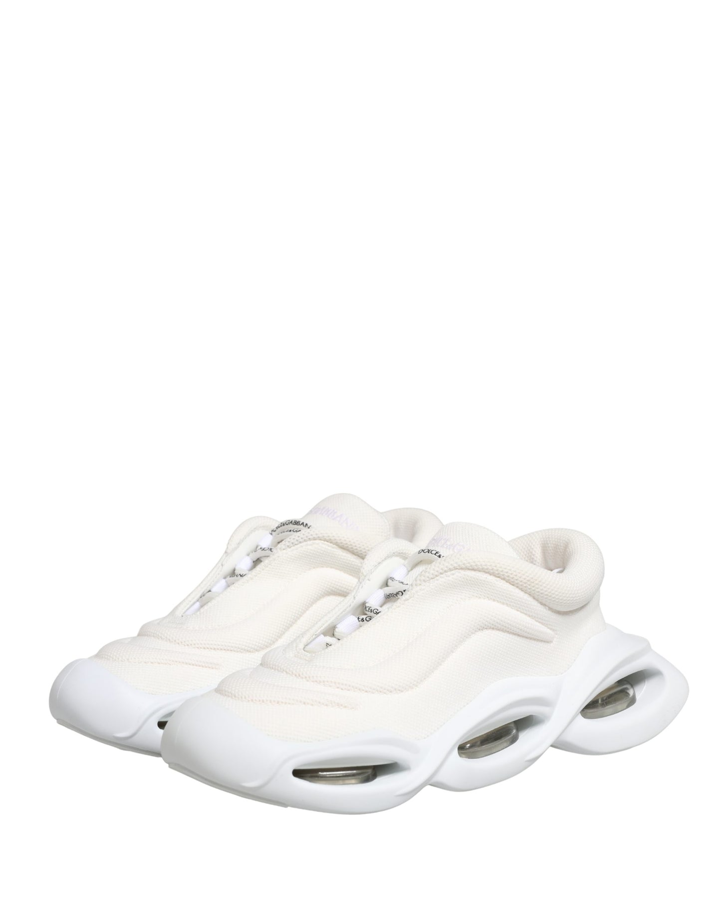 White Slip On Wave Low Top Sneakers Shoes