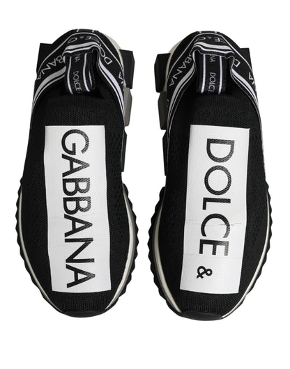 Black Sorrento Slip On Low Top Sneakers Shoes