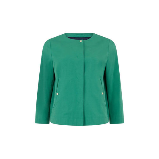 Bicolor Cotton Coat