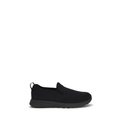 Black Fabric Sneakers
