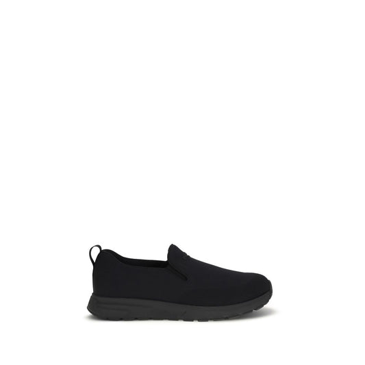 Black Fabric Sneakers