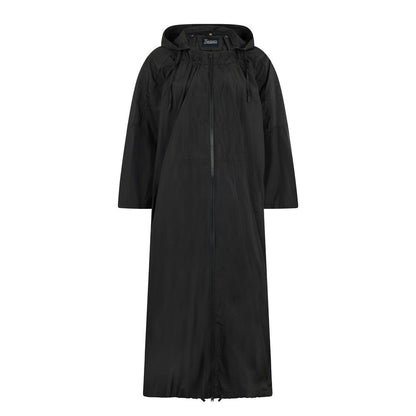 Black Polyester Coat