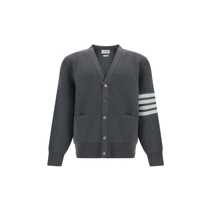 Gray Cotton Cardigan