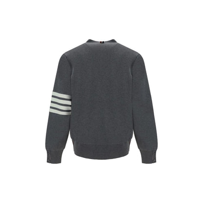 Gray Cotton Cardigan