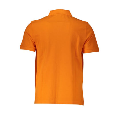 Orange Cotton Men's Polo