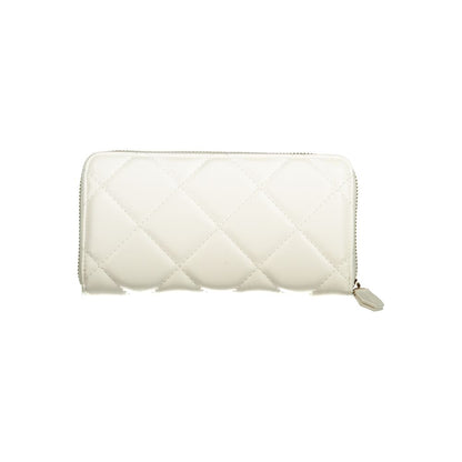 Bianco Poliuretano Donna Portafoglio