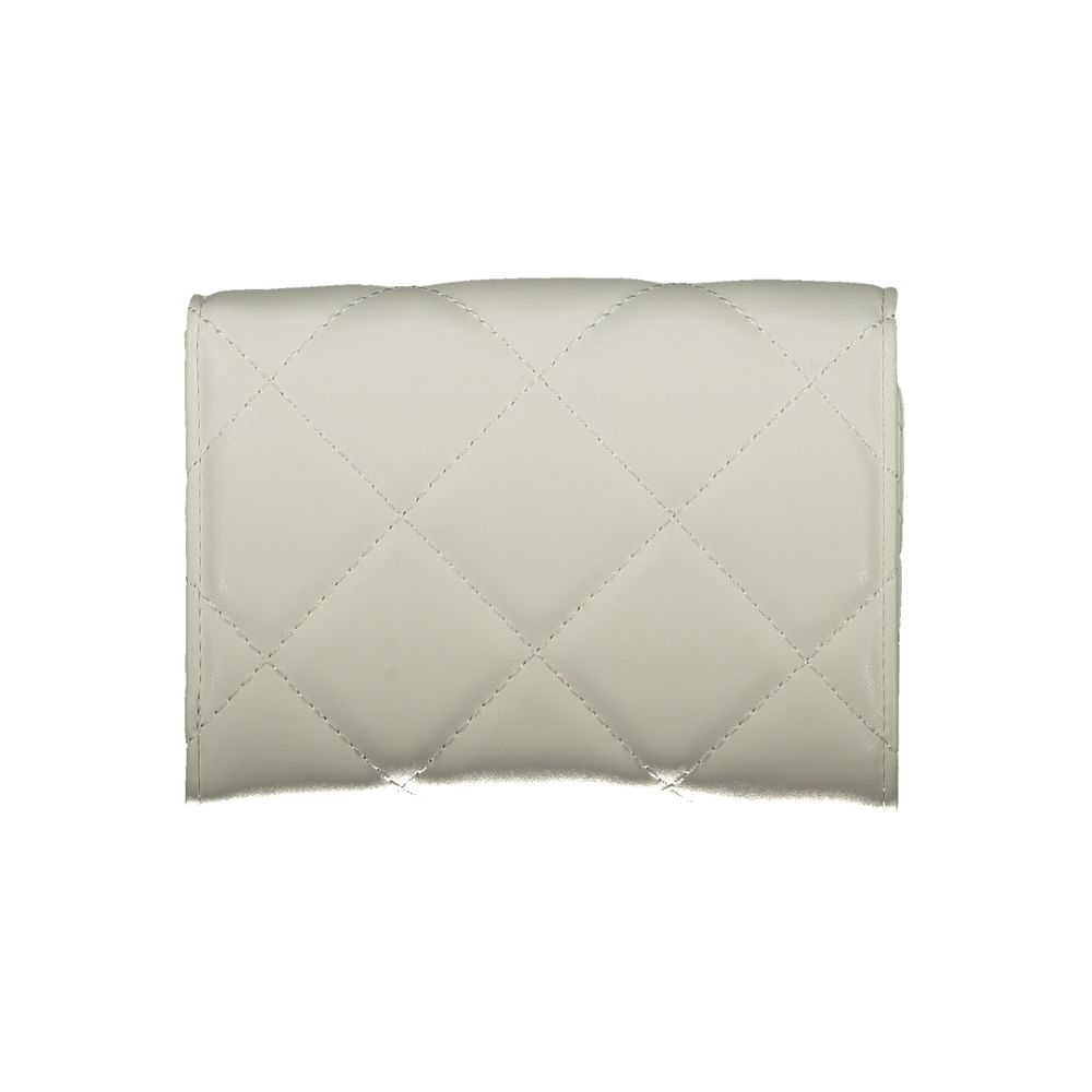 Bianco Polyurethane Women's Wallet