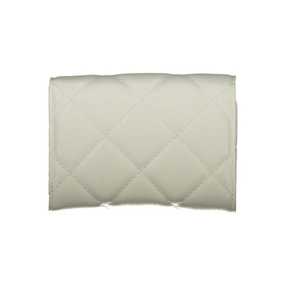 Bianco Polyurethane Women's Wallet